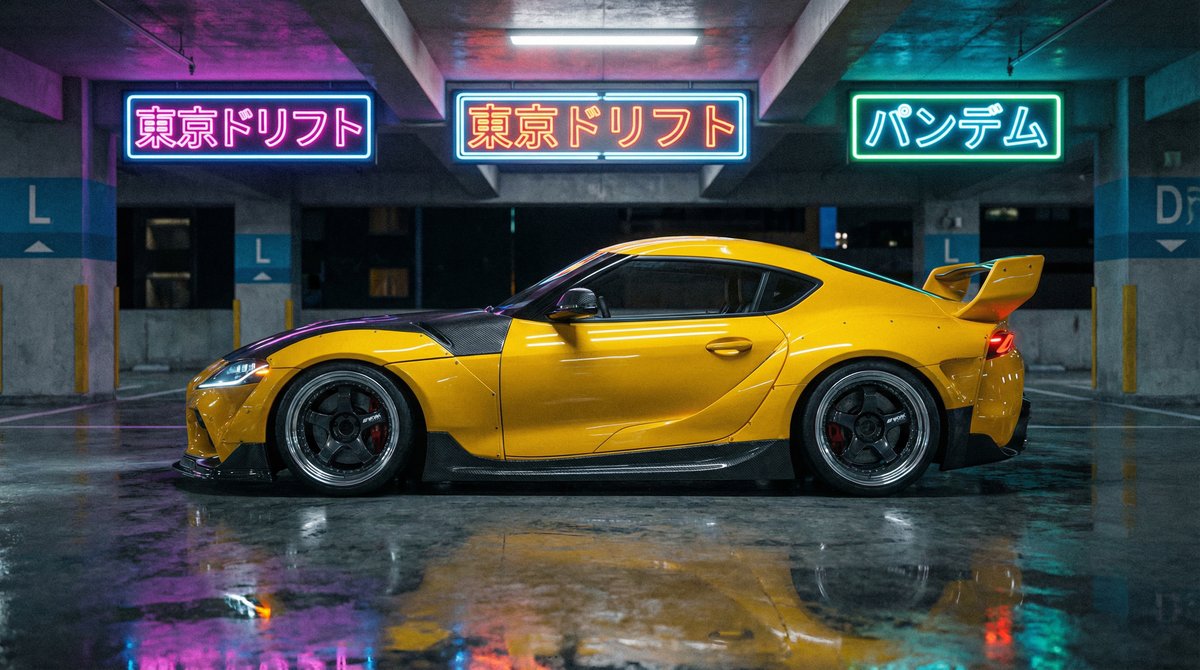 黑料网JDM改装视频 - Supra宽体改装